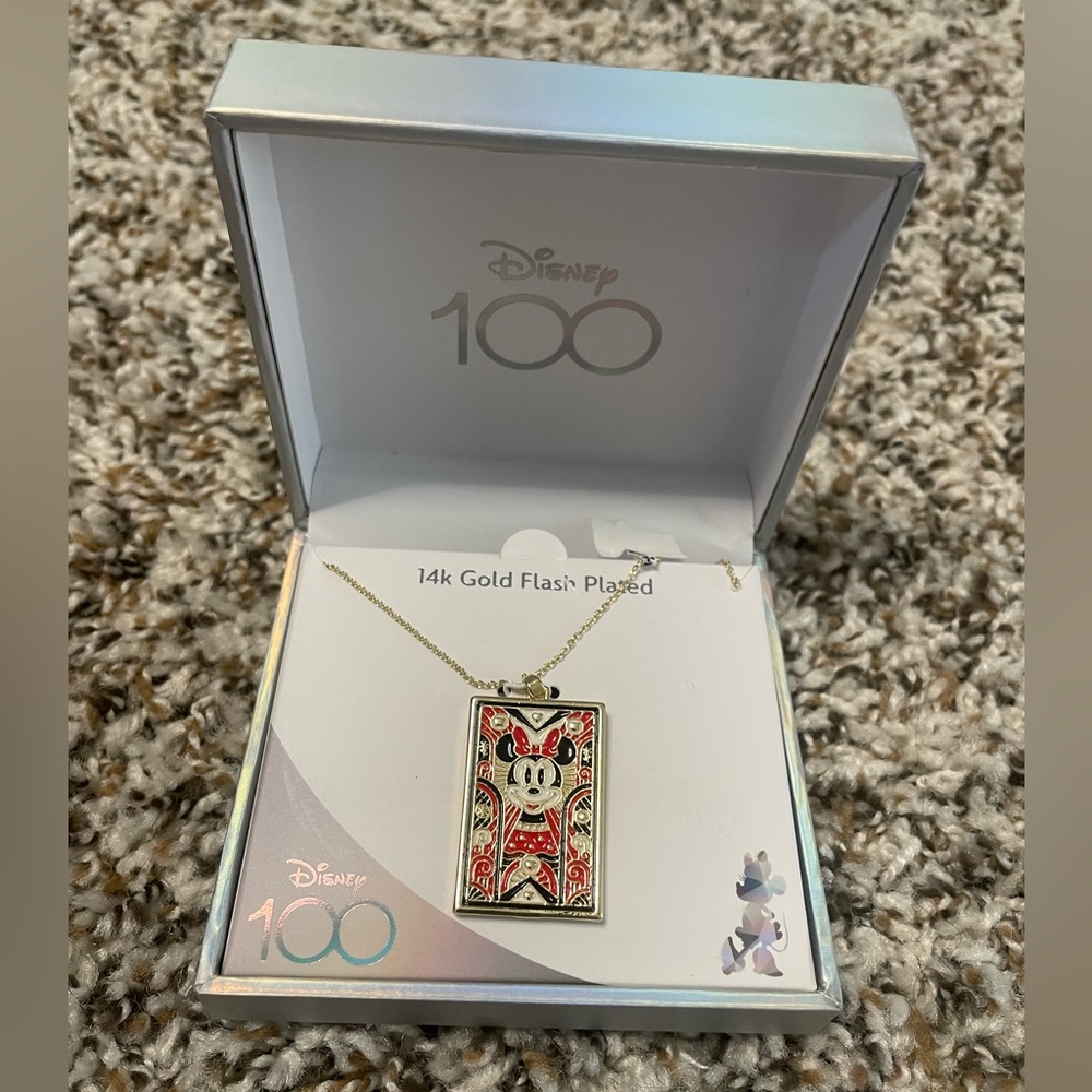 Disney 100 Minnie Mouse Necklace
